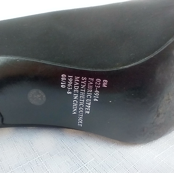 Jacqueline Ferrari Women's Heels Black Bow, 6 - Picture 10 of 15